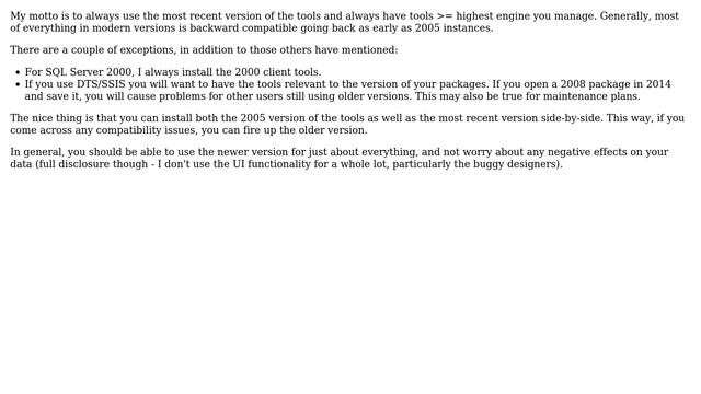 Databases: SSMS 2014 working with SQL Server 2005 instances (3 Solutions!!) смотреть онлайн