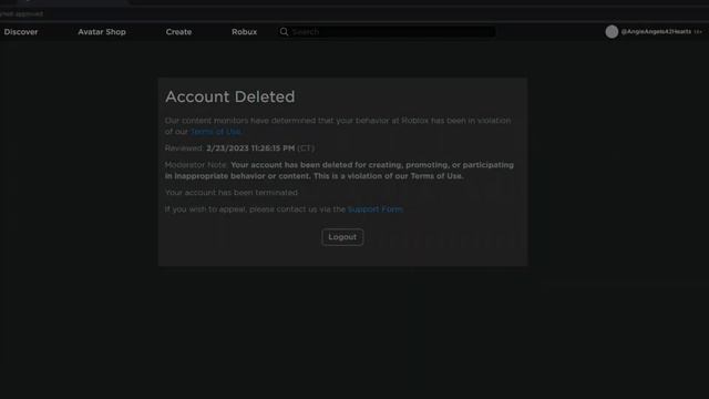 I survived Roblox false termination! (Got my main account back!) смотреть онлайн