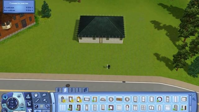 Брина и Симс 3 - Обучение: Азы постройки дома для новичков смотреть онлайн