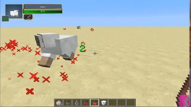 Обзор мода Damage-Indicators на minecraft 1.6.4 смотреть онлайн