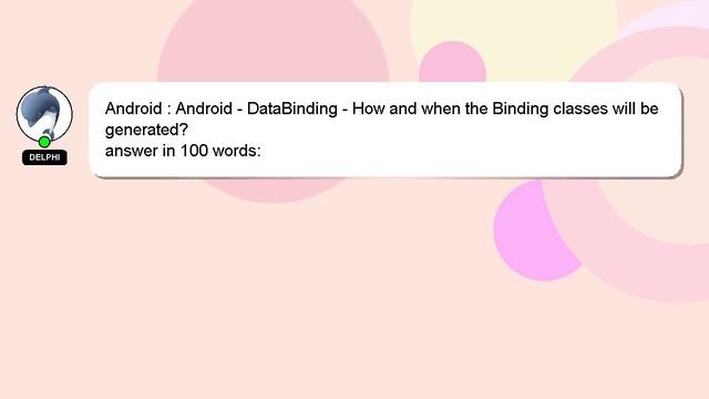 Android : Android - DataBinding - How and when the Binding classes will be generated? смотреть онлайн