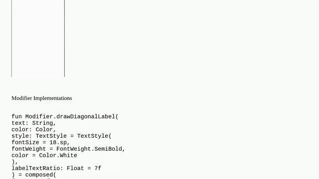 How to add a diagonal ribbon to an imageview within Jetpack Compose? смотреть онлайн