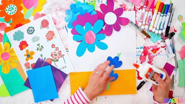 How to Make a Springtime Flower Paper Bouquet смотреть онлайн