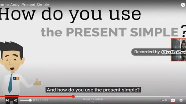 Present Simple practice смотреть онлайн