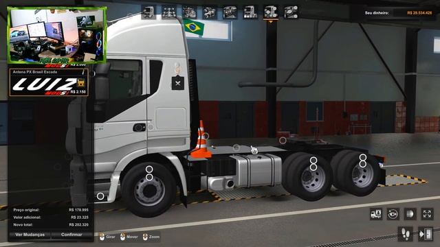 ✅ ETS2 1.46 DOWNLOAD MOD IVECO HI-WAY 2013 EDIT BR TOP GRATUITO смотреть онлайн