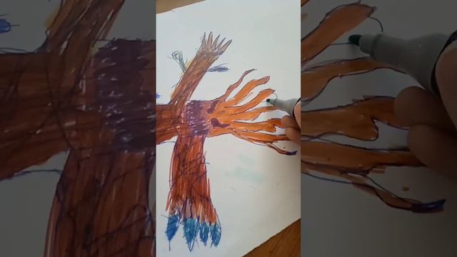 красиво покажу как нарисовать очень страшного монстра смотреть онлайн