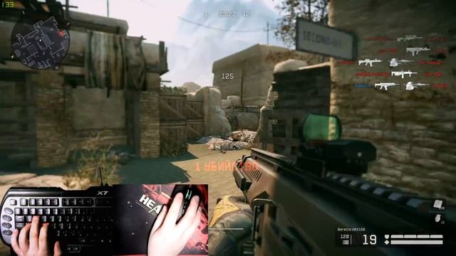 Warface - Штурмовик - умения и навыки - обзор Beretta ARX160 / #стреляйкрасиво смотреть онлайн