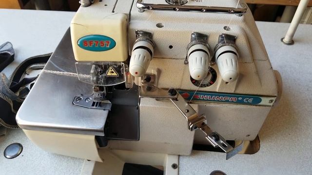 #оверлок Shunfa Шунфа 737, 747, 757 #sewing machine #overlock #швейная машина смотреть онлайн