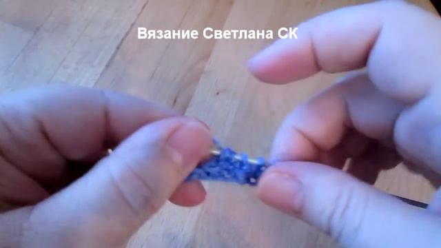 48 Узор спицами варианты вязания узора кукуруза / Светлана СК смотреть онлайн