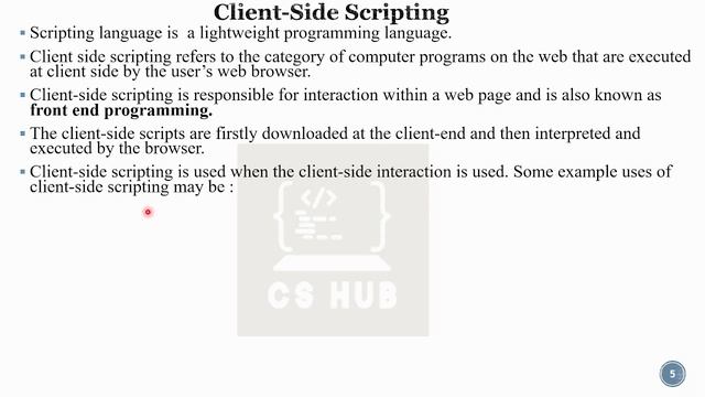 Web Programming using PHP| Client Side and Server Side Scripting|PHP tutorial for beginners смотреть онлайн