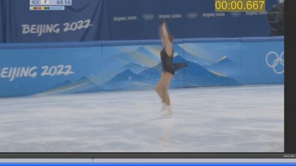 2022 Olympic Women's Figure Skating Free Skate - Major Jumping Elemental Analysis