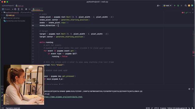 CODE WITH ME | Python Snake Game смотреть онлайн