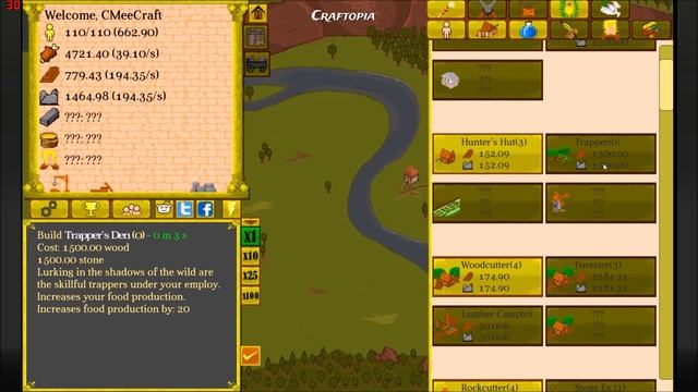 Let's Play Idle Civilization Part 1 Food, Wood, & Stone смотреть онлайн