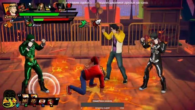 COBRA KAI - THE KARATE KID SAGA CONTINUES I Fighting Beatemup I Прохождение на ПК I Кобра Карате Ки
