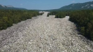 Национальный парк "Таганай".  Каменная река. Красивые места России.