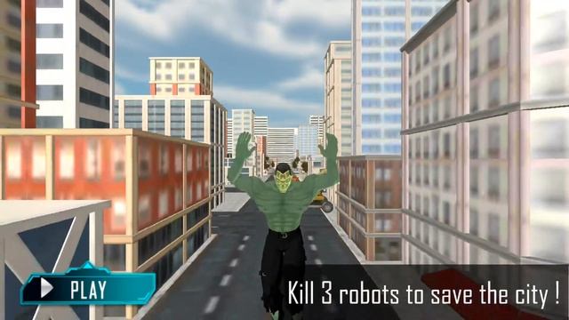 Incredible Monster VS Robot City Rescue Mission - Прохождение #1 - Gameplay смотреть онлайн