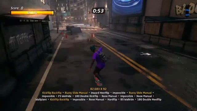 Tony Hawk's Pro Skater DownTown Secret Score смотреть онлайн