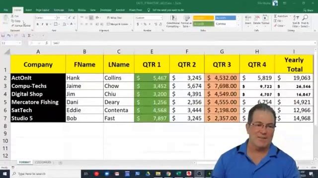 EXCEL FORMATTING SKILLS WEBINAR HIGHLIGHTS 09/25/20