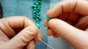 Браслет из каменной крошки. Очень просто!