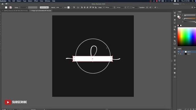 How I Make Professional Photography logo For client | Adobe Illustrator cc смотреть онлайн
