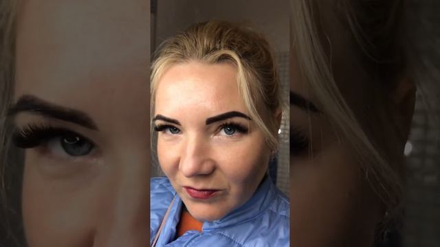 Наращивание ресниц в Спб Озерки : объём 3д изгиб С лиса смотреть онлайн