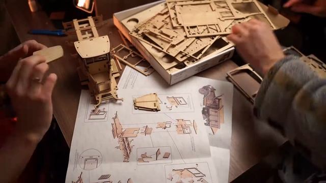 Собрал конструктор из дерева смотреть онлайн