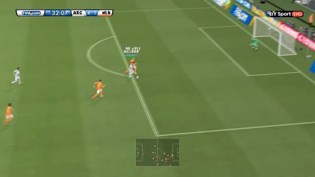 PES 2014 ★ Argentina vs Netherlands ★ Worldcup Goals Highlight ★ HD смотреть онлайн