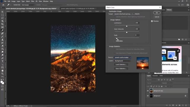 How to Match Colors in photoshop with another image| Color Matching In few Seconds| Quick Method! смотреть онлайн