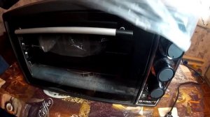 Электро духовка KRAFT. Мини Обзор.