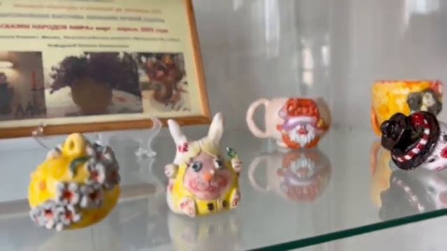 Выставка керамики "Сказки народов мира" смотреть онлайн