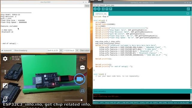 Install arduino-esp32 2.0.0 on Arduino IDE, to program ESP32-S2/C3. смотреть онлайн