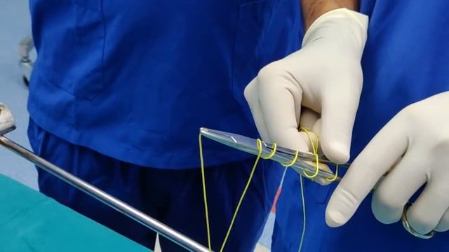 Surgical Sliding Knot (Step By Step Technique)