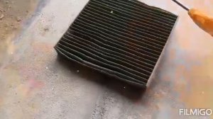 servis cabin filter aircond toyota wish zge20 (SEPET)