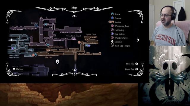 Secret of the Lake, Fog Canyon, Queen's Gardens - Let's Play Hollow Knight (Blind) - 29 смотреть онлайн