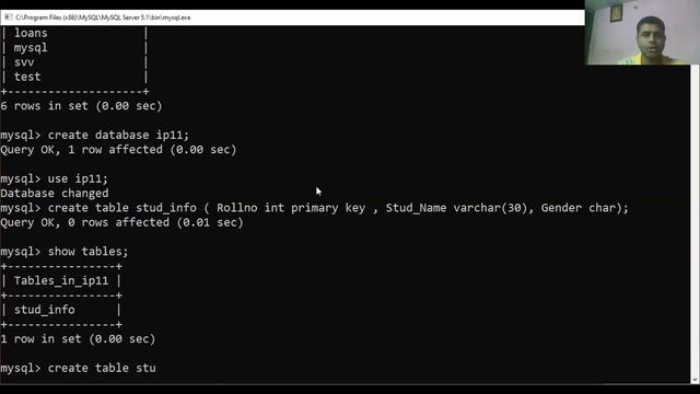 Class 11 Subject IP Topic Intorduction to MySQL Part 02 Mahesh Kumar.R смотреть онлайн