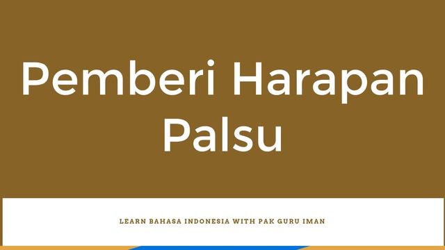 How To Pronounce PHP In The Indonesian Language