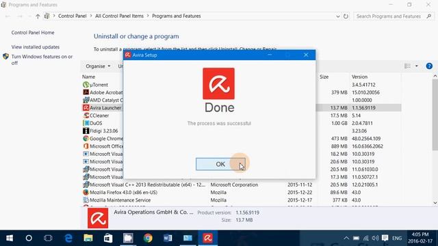 Windows 10 How to uninstall Avira Antivirus and link if you want to manually uninstall it смотреть онлайн