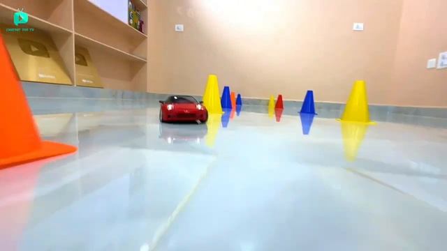 Formula drift| World's Drift Car Honda NSX Drift Track Test- Chatpat toy TV смотреть онлайн