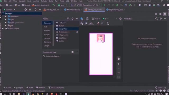 Developing Twitter Clone App | Part One | Android Studio смотреть онлайн