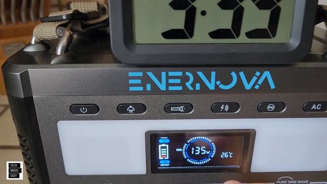 Tiny 600w LiFePO4 ENERNOVA 600w Power Station Enernova ETA solar generator смотреть онлайн