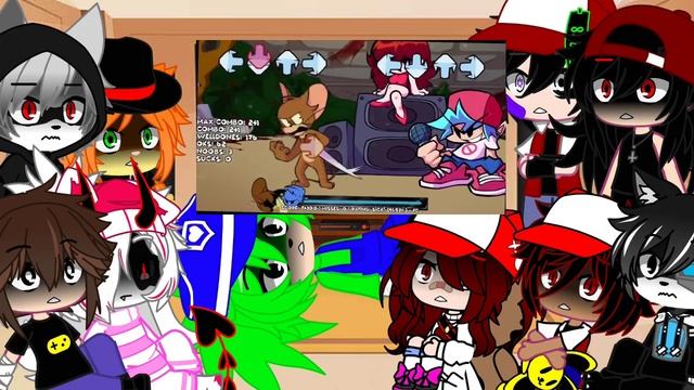 puss boots & Oc's & pokepasta reacts tom's basement||gacha club||1/?||fnf mod tom and jerry||BY ME! смотреть онлайн