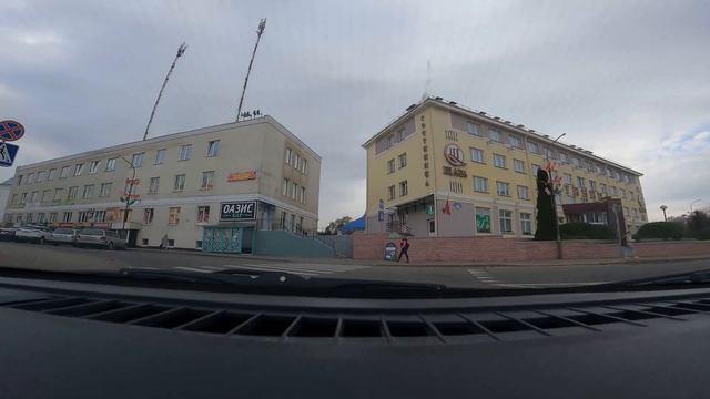 Город Слоним, улицы города. 11 октября 2022 года. Беларусь. смотреть онлайн