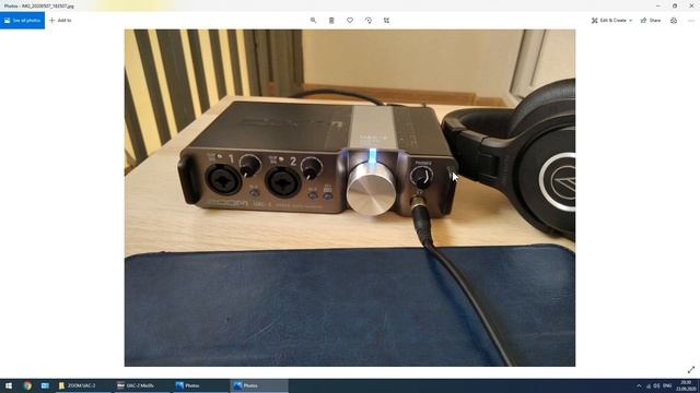 Обзор ZOOM UAC-2 MixEfx