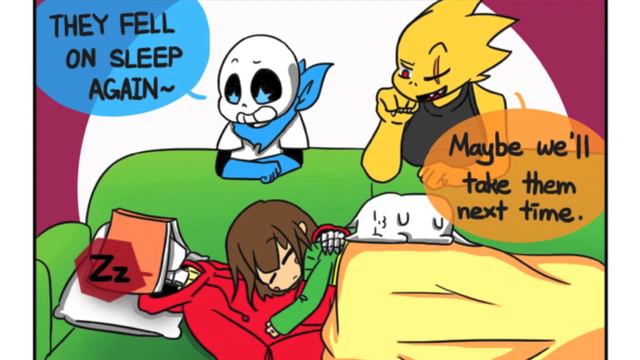 Toby Fox dog travel the AU (Dub comic Undertale AU) смотреть онлайн