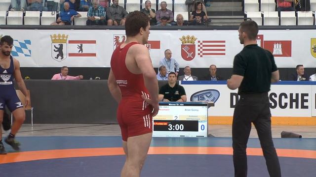 RINGEN DM 19 Greco - 87kg Julian Neumaier vs. Arian Güney смотреть онлайн