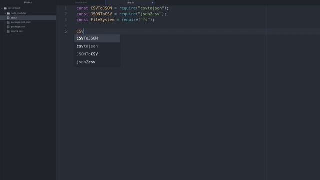 Convert Data Between CSV And JSON With Simple JavaScript смотреть онлайн