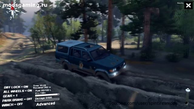 Spin Tires 2014 - UAZ-23632 смотреть онлайн