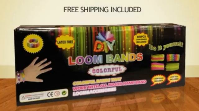 Набор для плетения браслетов из резинок rainbow loom bands в Вохтоге смотреть онлайн