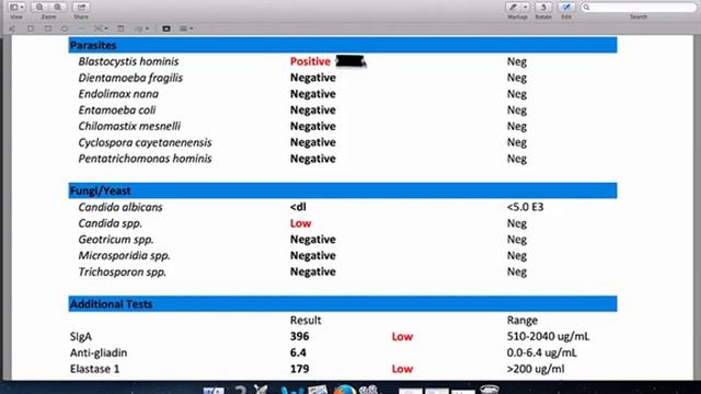 Dave Hompes 2016 GIMap Stool Test - Case Study 1