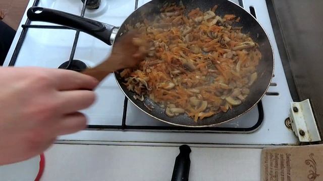 Жареные макароны с овощами. Быстро и вкусно! смотреть онлайн